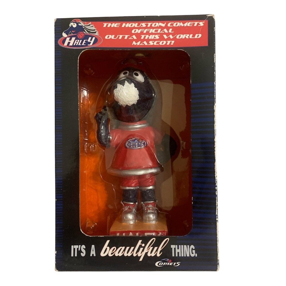 WNBA Houston Comets 2002 Mascot Haley Bobblehead - Collectible - NIB